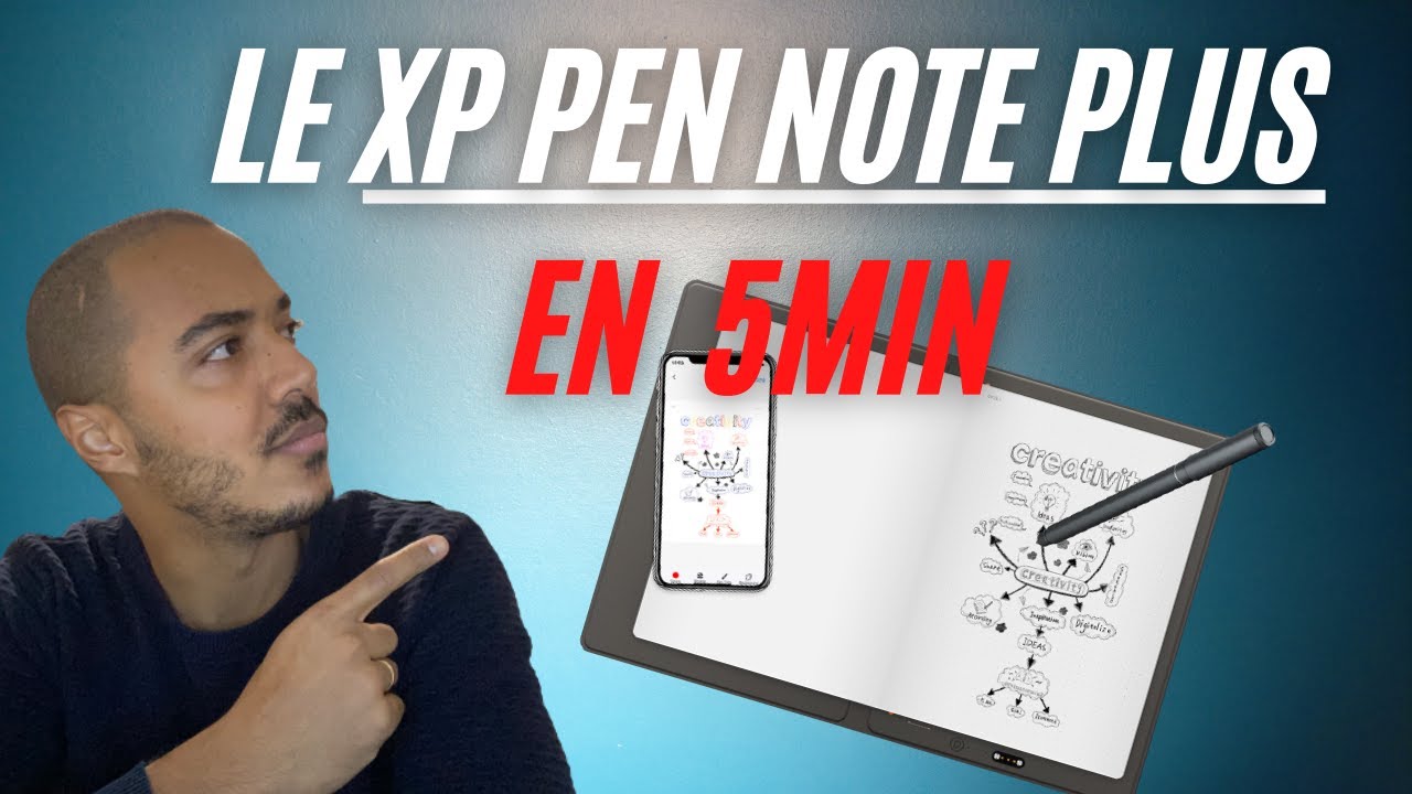 XP-PEN Note Plus Smart Notepad Bloc-Notes Intelligent Cahier/Agenda Digital  A5 pour Ecriture et Dessin - Compatible avec Tablette et Smartphone iOS et  Android : : Fournitures de bureau