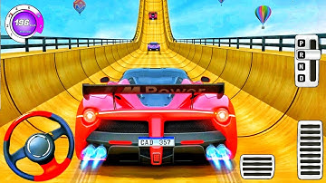 Mega Ramp GT Car: Racing Game 3D Sports Car Stunts Impossible 2025 - Android Gameplay