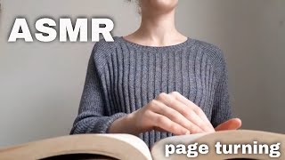 turning every page in a book | asmr - no talking