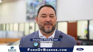 Ford of Boerne | Employee Pricing Event Extended Information