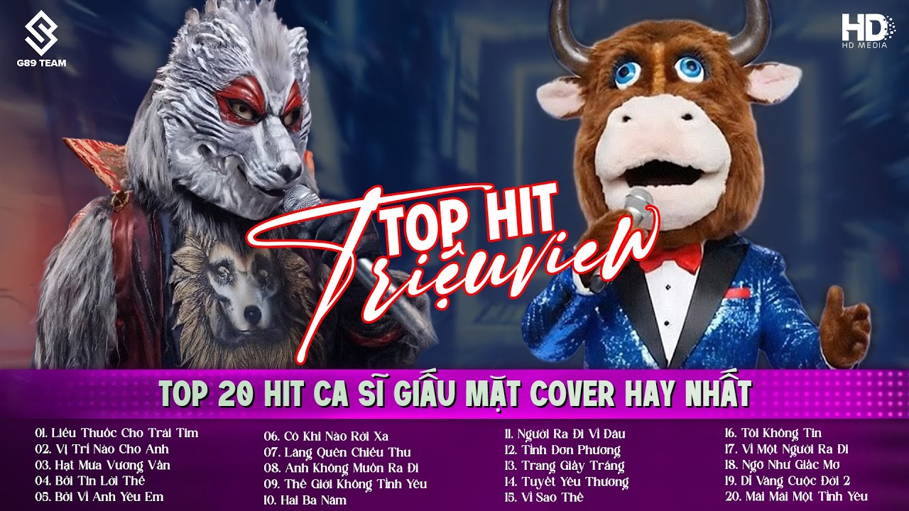 Liều Thuốc Cho Trái Tim, Vị Trí Nào Cho Anh, Hạt Mưa Vương Vấn ♫ Top 20 Hit Ca Sĩ Giấu Mặt Cover