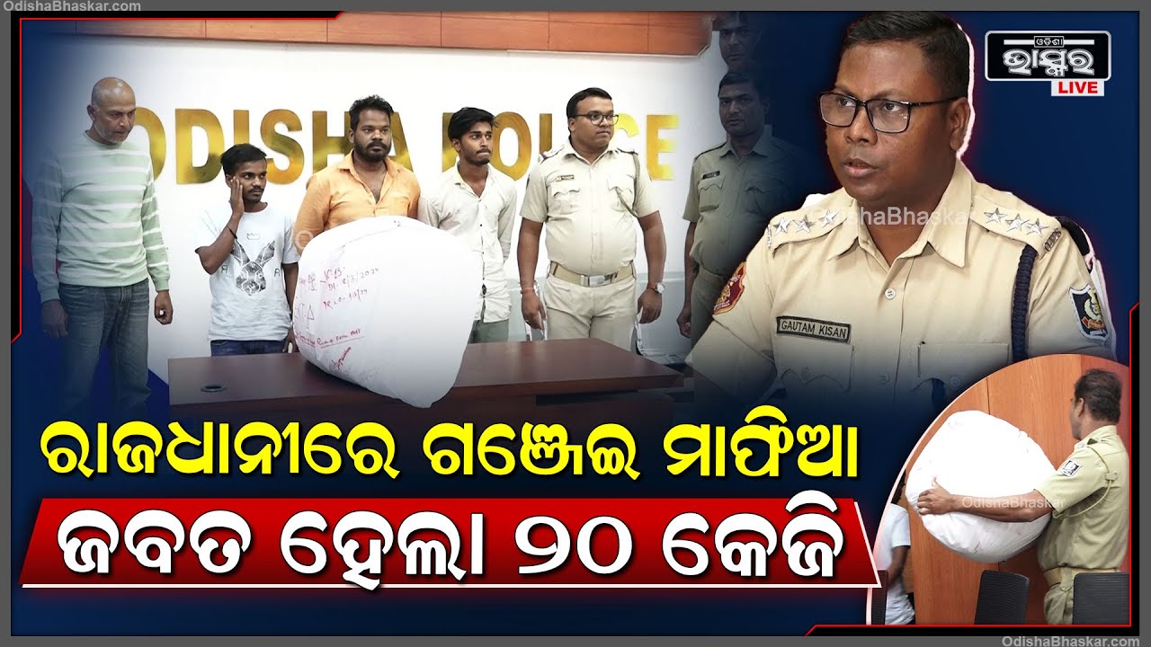 ଗଞ୍ଜେଇ ମାଫିଆଙ୍କ ହବ୍ ପାଲଟିଛି ରାଜଧାନୀ..ଦିନ ଦ୍ୱିପ୍ରହରରେ ହେଉଛି ଗଞ୍ଜେଇ ଚାଲାଣ I ଖବର ପାଇ ମାଡିବସିଲା ପୋଲିସ