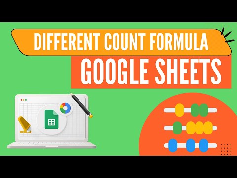 COUNT, COUNTIF, COUNTIFS, COUNTBLANK, COUNTA, COUNTUNIQUE Formulas in Google Sheet