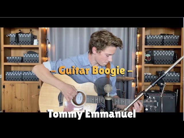 Guitar Boogie - Tommy Emmanuel - Taylor Guitar Cover | Blake's Juke Box class=