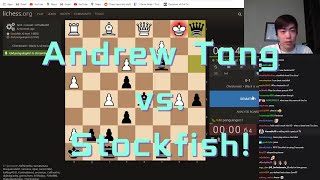 This is How Andrew Tang Crushed Stockfish In Ultrabullet Chess