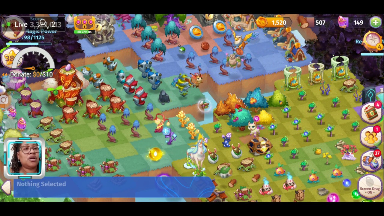 Merge Magic ANCIENT LEAF HARVESTING , BUTTERPHANT & surprise MINOTAUR