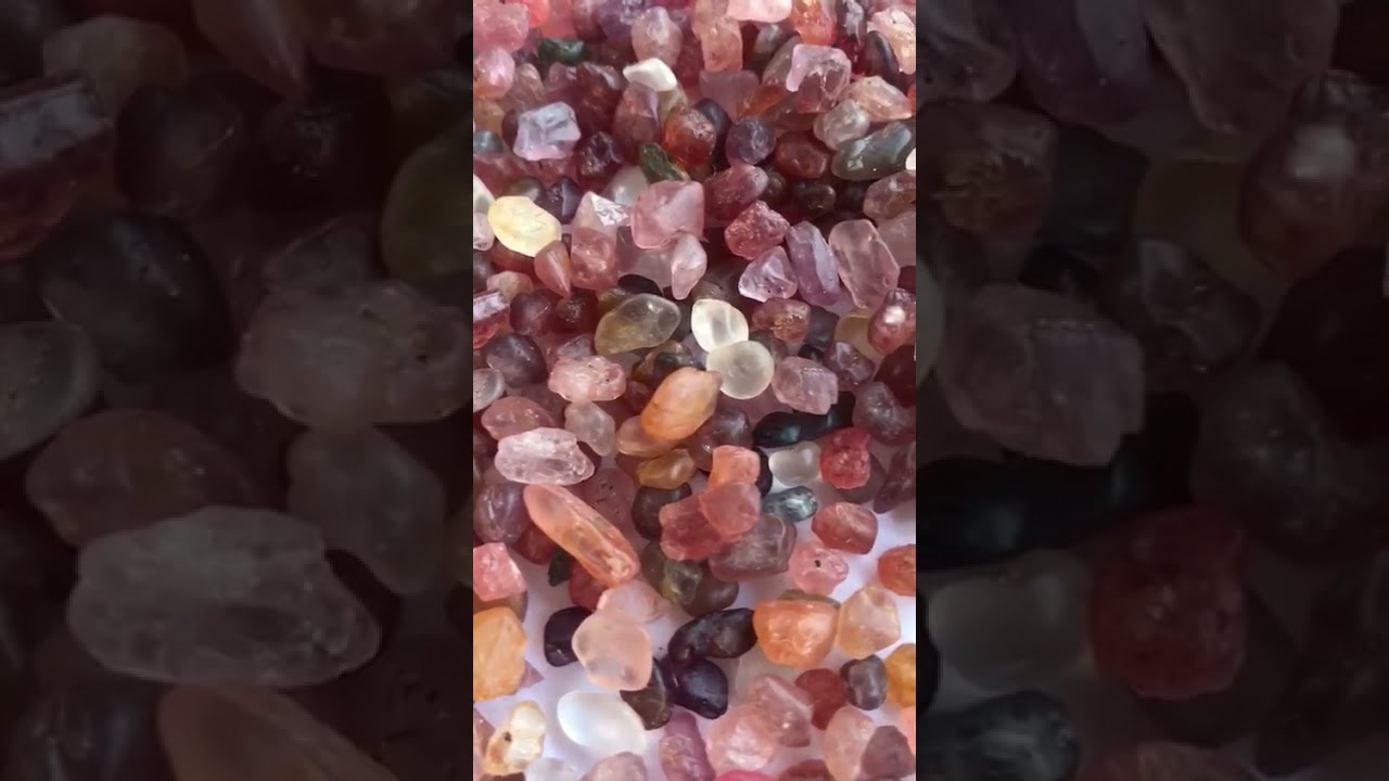 Rough Spinels Mix Color Burmese