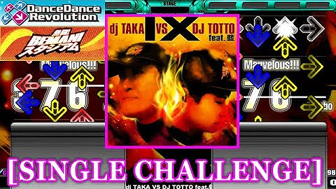 【DDR 2014】 IX / dj TAKA VS DJ TOTTO feat.藍 [SINGLE CHALLENGE] 譜面確認+Clap