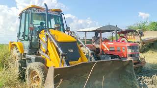 Amazing stunt swaraj 744 FE tractor Stunt in mud |  Swaraj 744 FE tractor pulling