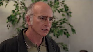 larry david gets in trouble at the doctor's office - 