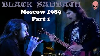 Black Sabbath - Headless Cross, Children of The Sea and more - Live in Moscow 1989 (DVD-R) - Part 1