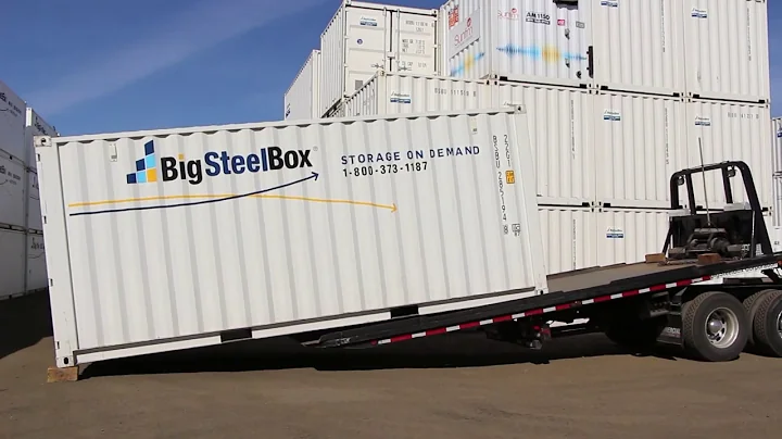 How We Deliver & Load Your BigSteelBox
