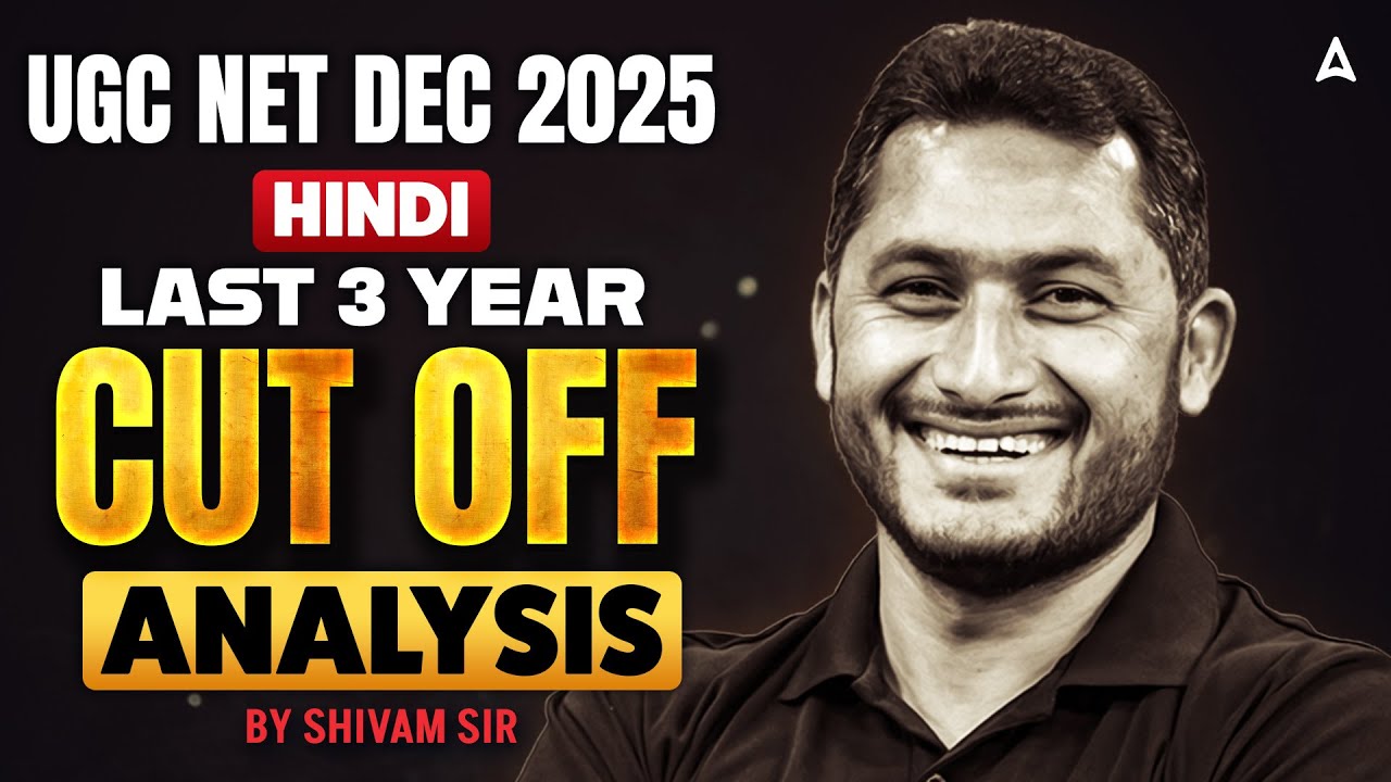 UGC NET DEC 2025 | Hindi LAST 3 YEAR CUT OFF ANALYSIS | BY Shivam Sir