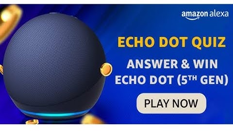 Amazon Echo Dot Quiz Answers Today | 28 August 2023 | @dailyquiztime #amazonfunzon