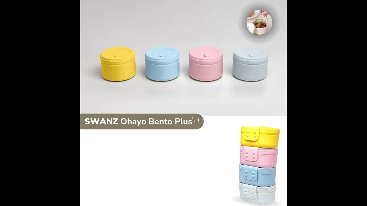 OHAYO BENTO, A Leakproof & Lightweight Porcelain Bento Box