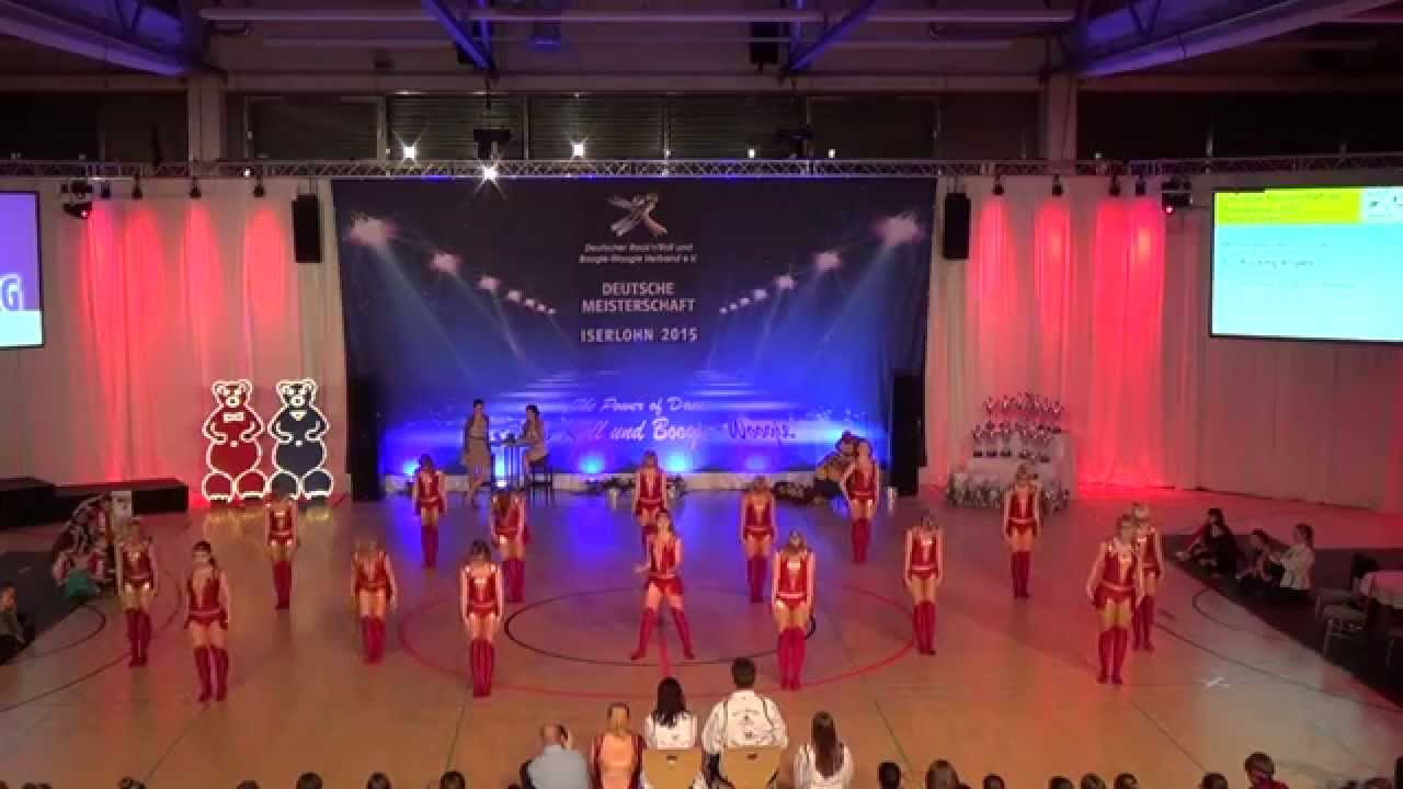 Deutsche Meisterschaft Rock`n`Roll Formationen 2015 Rocking Angels