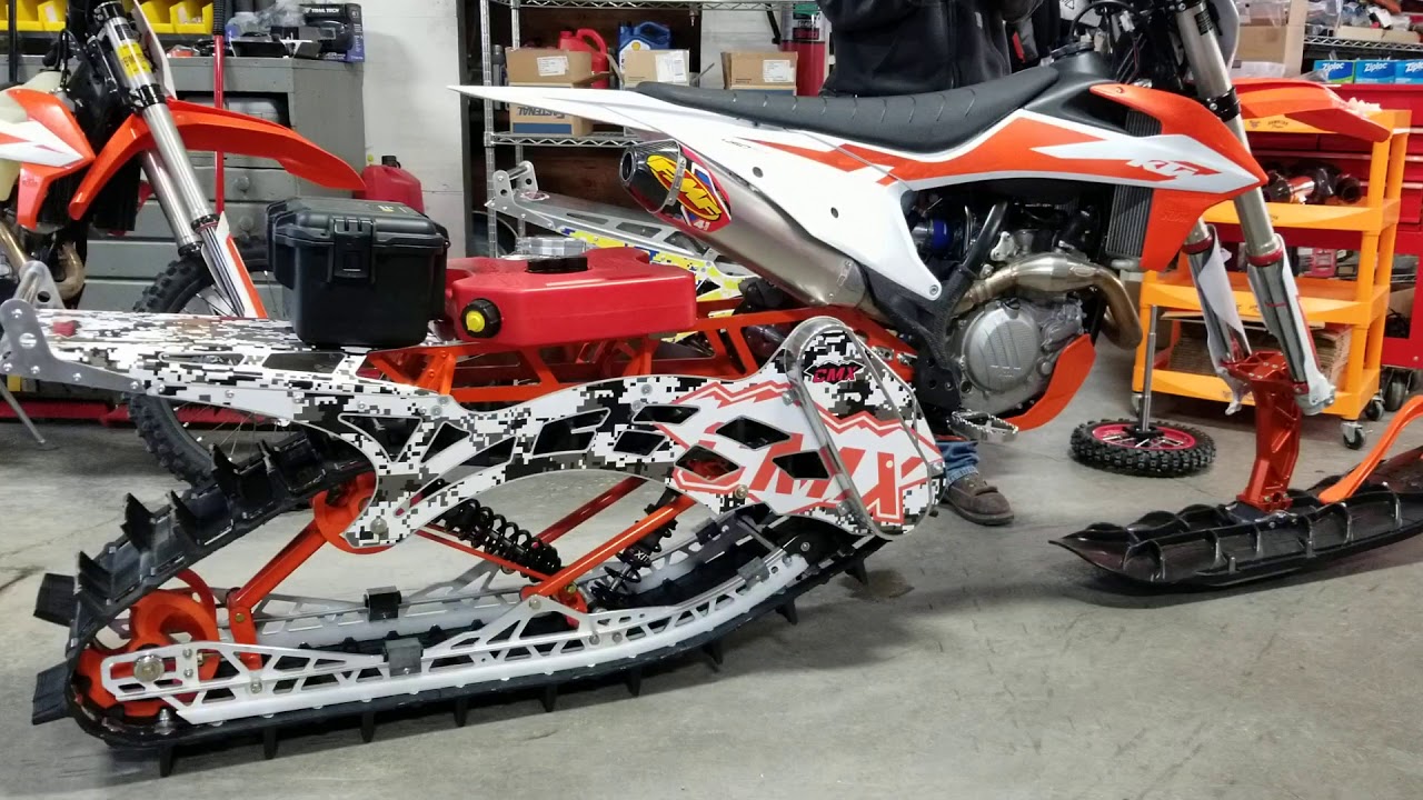 CMX Snowbike Setup