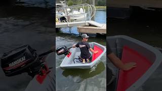 I bought a weird stackable boat from Amazon #bodkinpointseafood #youaintnocrabber #boat #fishing