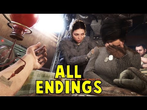 Metro Exodus - ALL ENDINGS (Good Ending + Bad Ending) [1080p HD] - Metro Exodus Game 2019