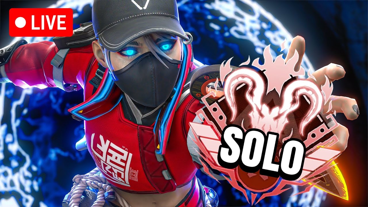 🔴 Apex Legends SOLO QUEUE RANKED ROAD TO PREDATOR Live Stream - YouTube