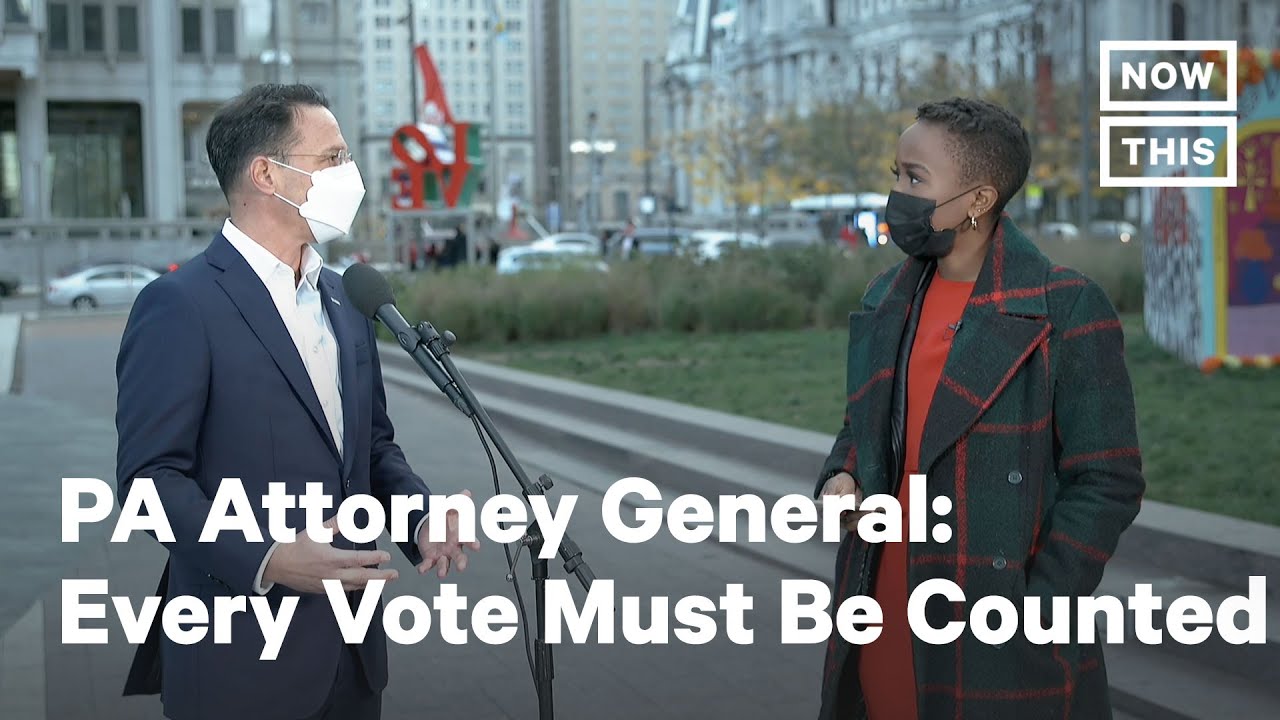 Pennsylvania Attorney General: Every Eligible Ballot Must Be Counted | NowThis