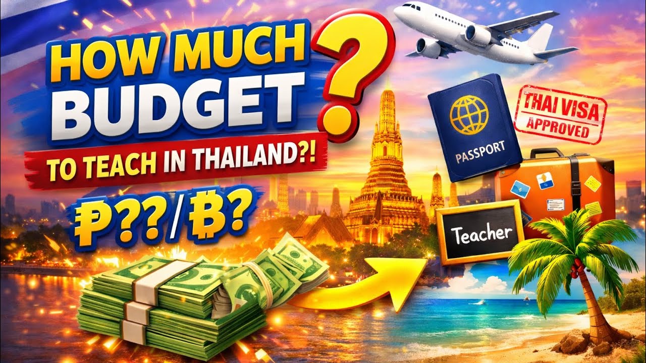 How Much Money Do You REALLY Need to Teach in Thailand?! 🇹🇭