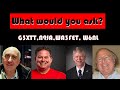 What Questions Would You Ask? G3XTT, N9JA, WA3FET, W6NL