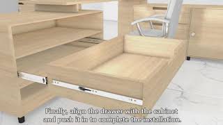How to install AOLISHENG drawer slides? How to install AOLISHENG drawer slides?