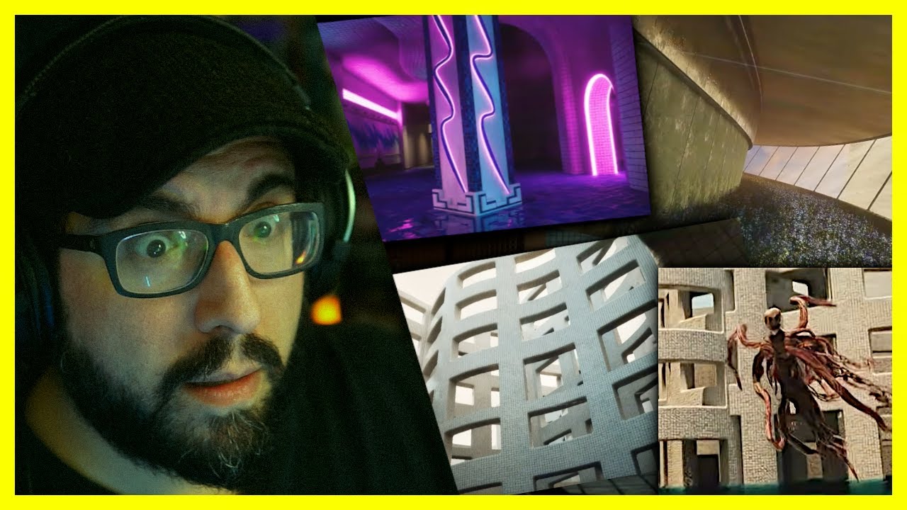 Backrooms - The Hidden Exit of Neon Springs Reaction | Lost in the Hyperverse