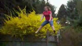 Ally's Trampoline Jump Sequence