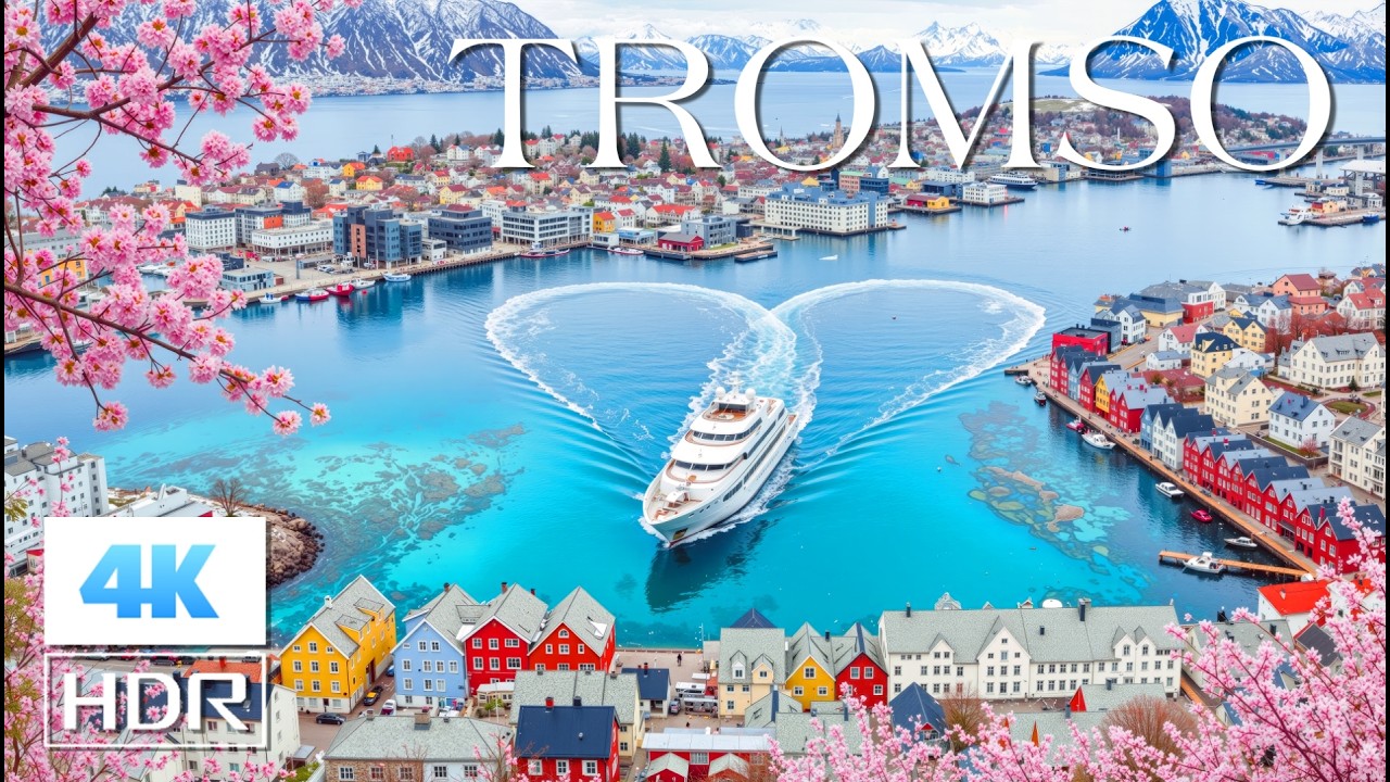 TROMSØ NORWAY 4K ULTRA HD | Polar Night, Arctic Landscapes & Deep House Travel