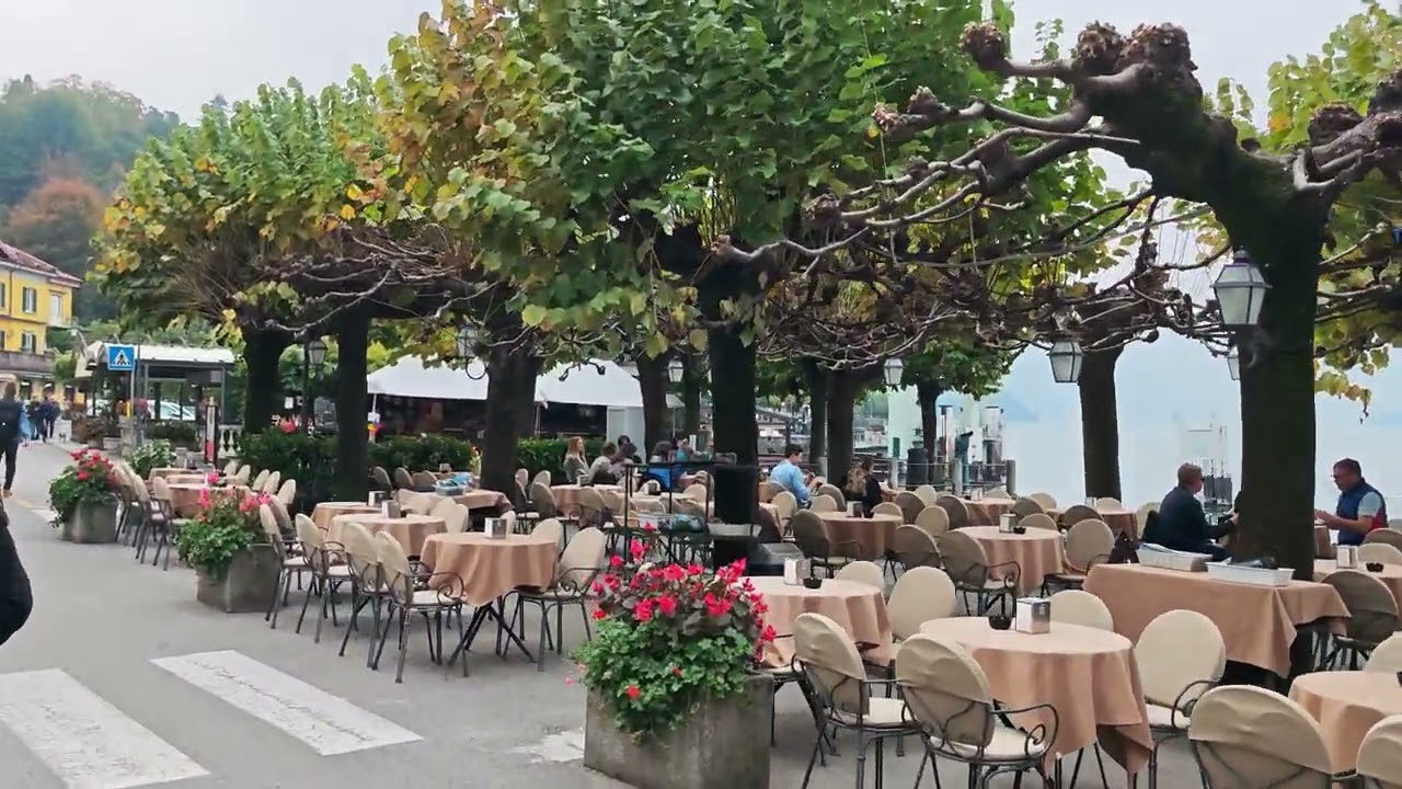 Morning walk in Bellagio before the afternoon crowd