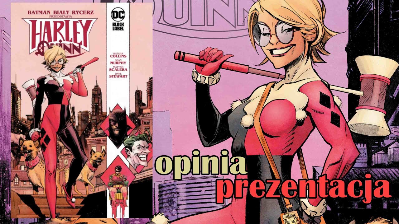 Batman Biały Rycerz przedstawia Harley Quinn - opinia i prezentacja komiksu