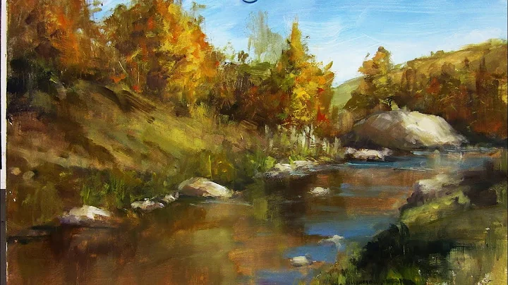 Beginning Landscapes  Learn to Paint  Stream in th...
