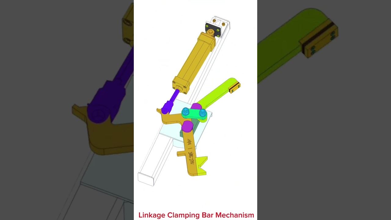 Linkage Clamping Bar Mechanism 