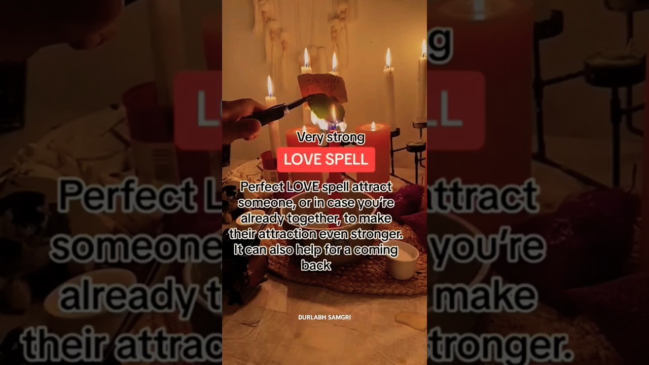 Most Powerful Love Spell That Actually Works! 💖✨ (100% Results) 