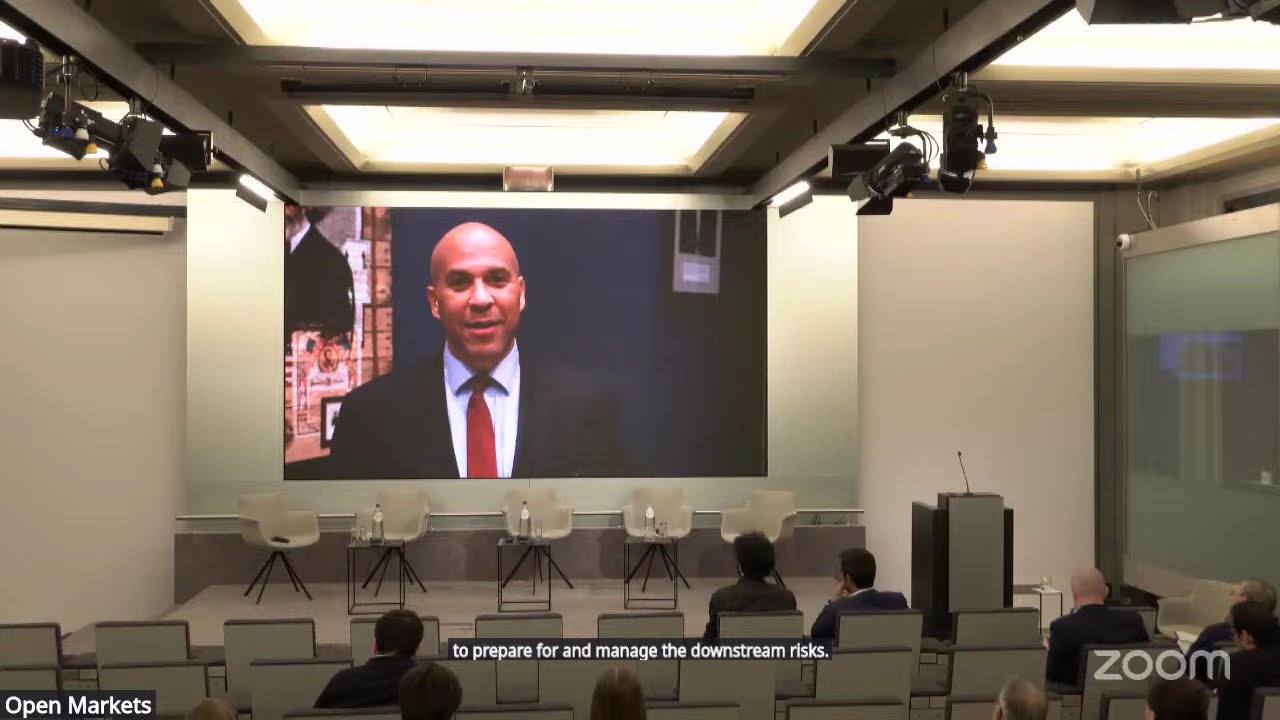 U.S. Senator Cory Booker, Recorded Remarks for the Future of Democracy Conference