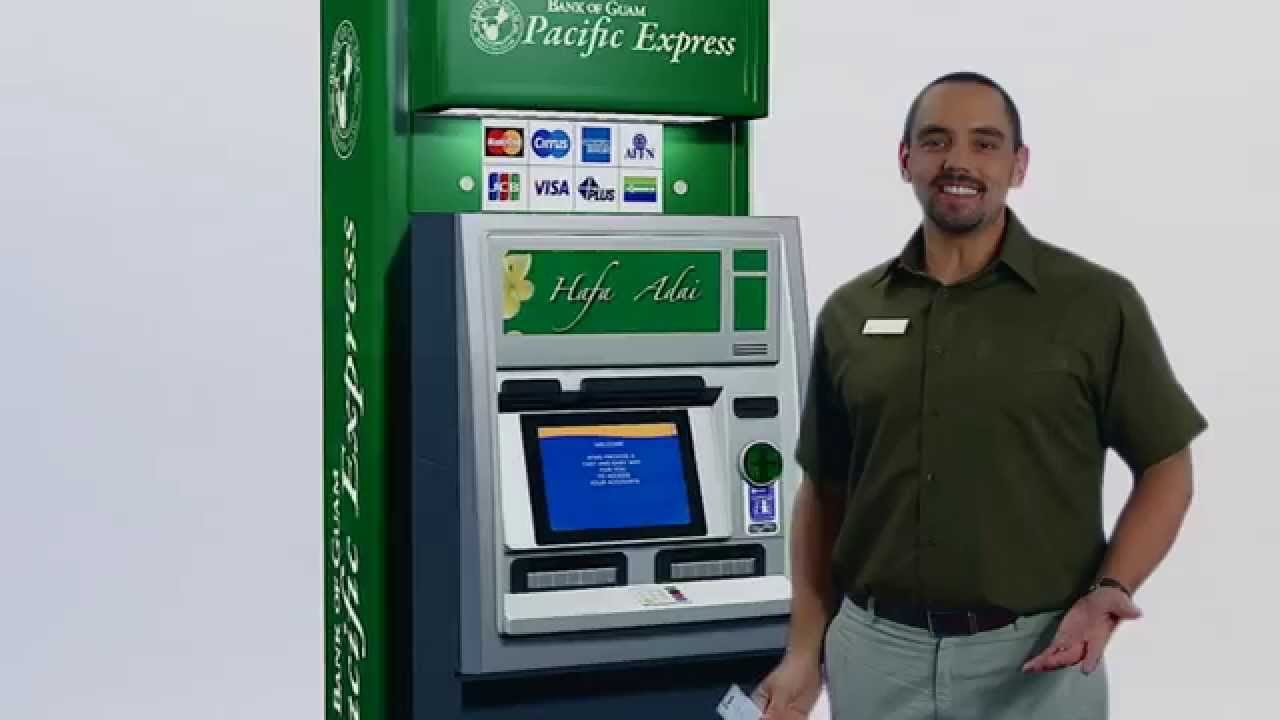 Bank Of Guam New Atm Machines Youtube