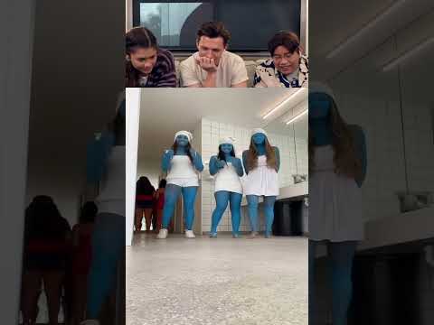 Tom Holland Laughs to Viral Videos Part 61 #tomholland #funny #trynottolaugh #reaction