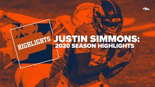Justin Simmons 2020 season highlights