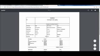 Steps to generate Payslip (Best View in 720 p) screenshot 2