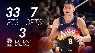 Grayson Allen 33 pts 7 threes 3 blks vs Pistons 25/26 season