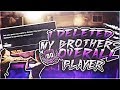 I DELETED MY BROTHERS 90 OVERALL PLAYER ! HE TRIED TO KNOCK ME OUT ! PRANK GONE WRONG