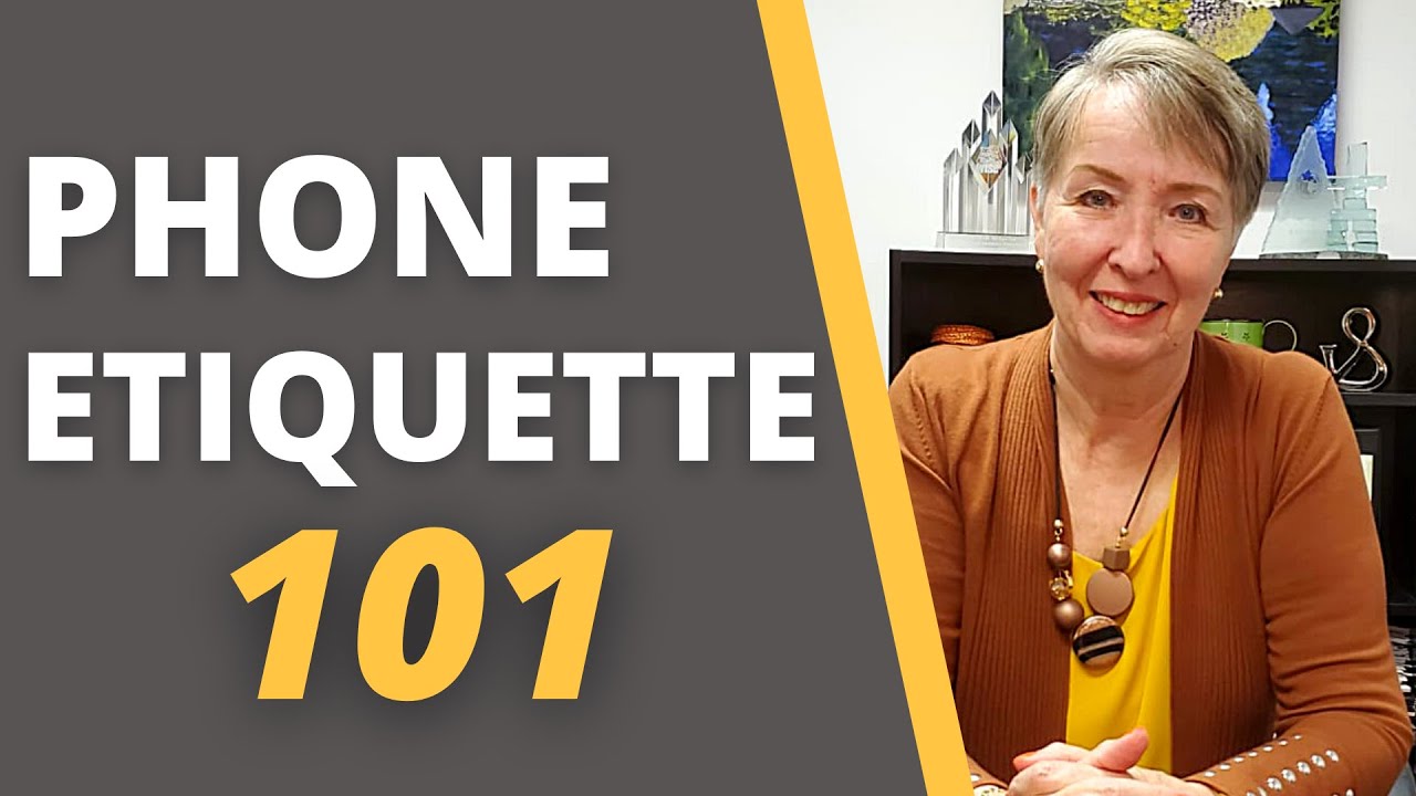 Answering the phone in a professional way | Phone Etiquette 101 