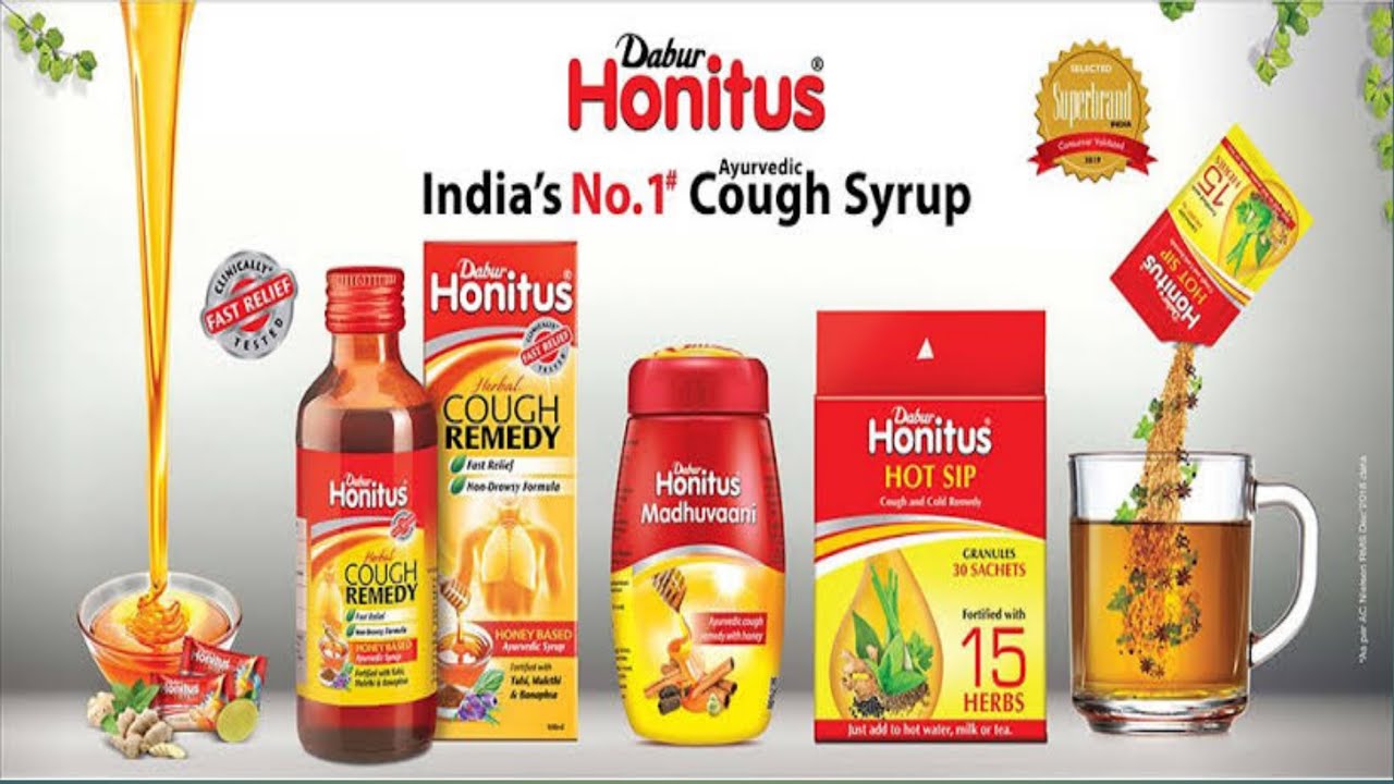 Honitus Madhuvaani Ayurvedic Cough Remedy With Honey Best For Cough
