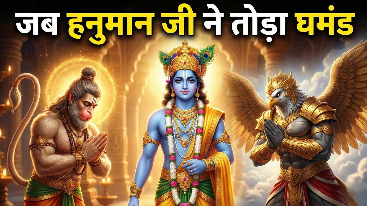 जब हनुमान जी ने तोड़ा घमंड | Jab Hanuman Ji Ne Toda Ghamand | hindi animation story 