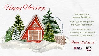 AWFS 2025 Holiday Card Video Message