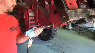 Clogged grease fittings on tractor, How did I fix it?