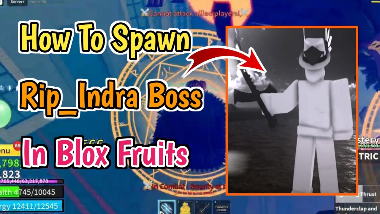 Rip Indra Secretly Updated Blox Fruits and Released Race V4