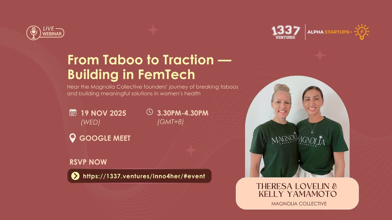 From Taboo to Traction — Building in FemTech [WEBINAR]
